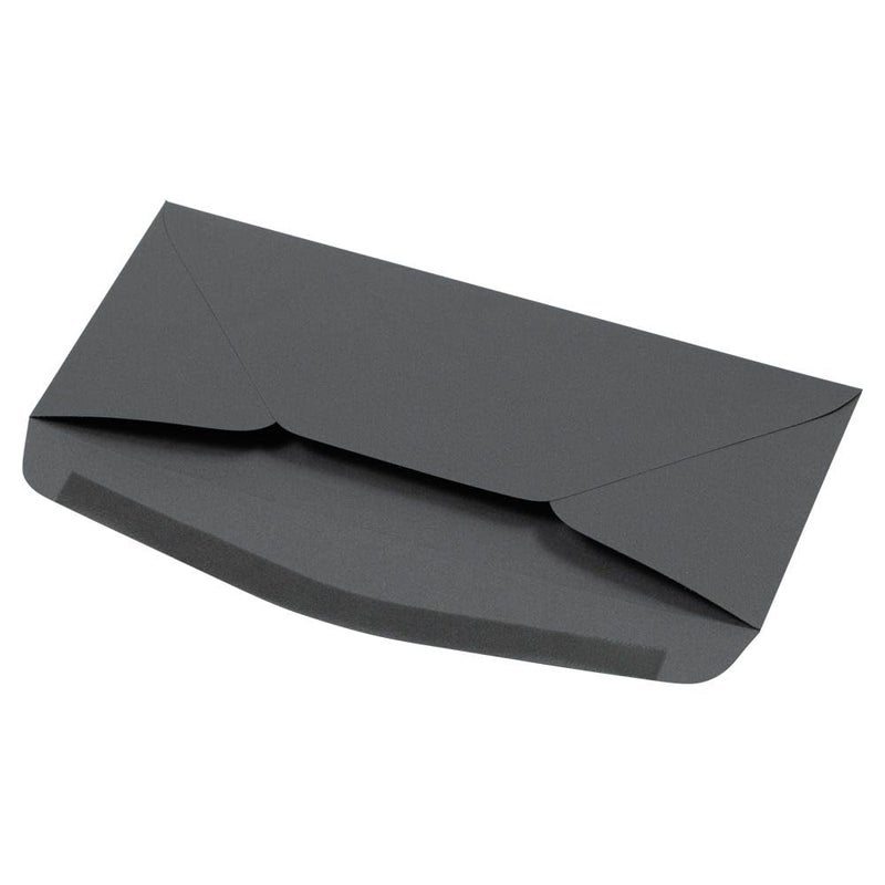 LUXPaper #10 Commercial Flap Business Envelopes | 4 1/8" x 9 1/2" | Smoke Gray | 80lb. Text | 50 Qty - Image 4